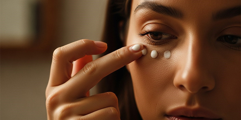 اشتباه رایج هنگام استفاده از کرم دور چشم