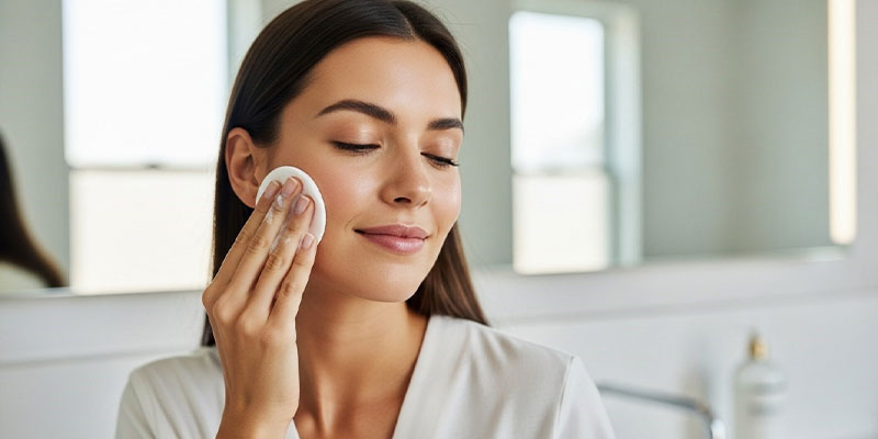 مراحل صحیح استفاده از میسلار واتر