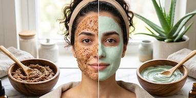 تفاوت اسکراب و ماسک صورت چیست؟ کدام برای شما مناسب است؟